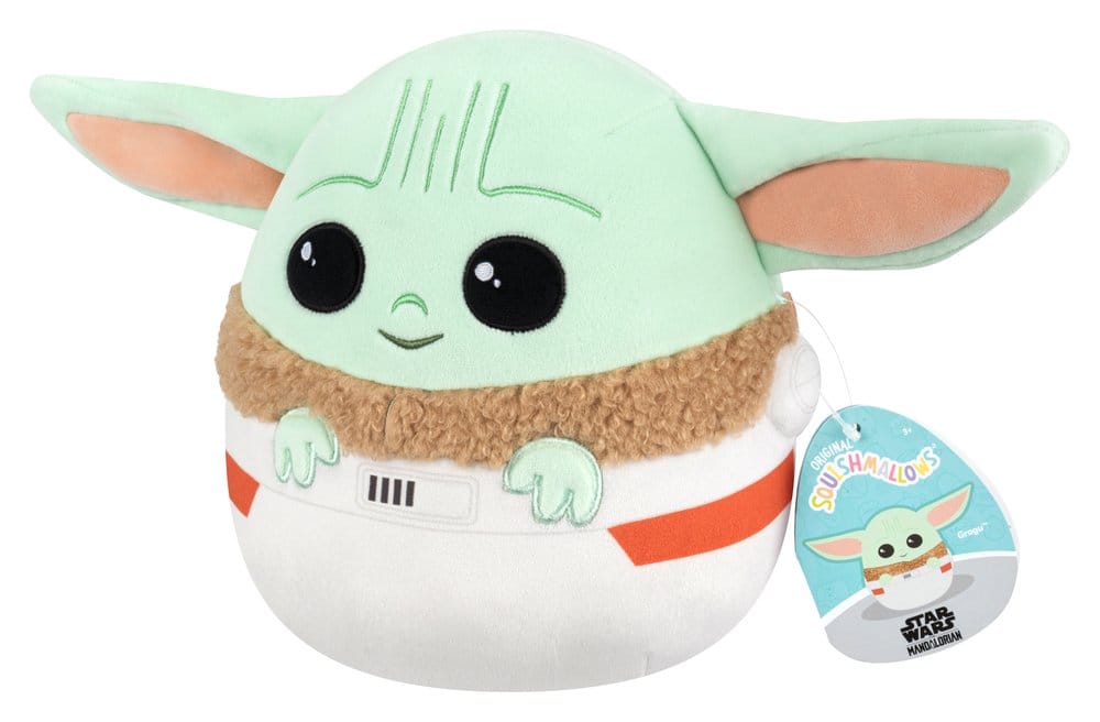 Squishmallows Star Wars Plush Grogu in Carrier 20 cm