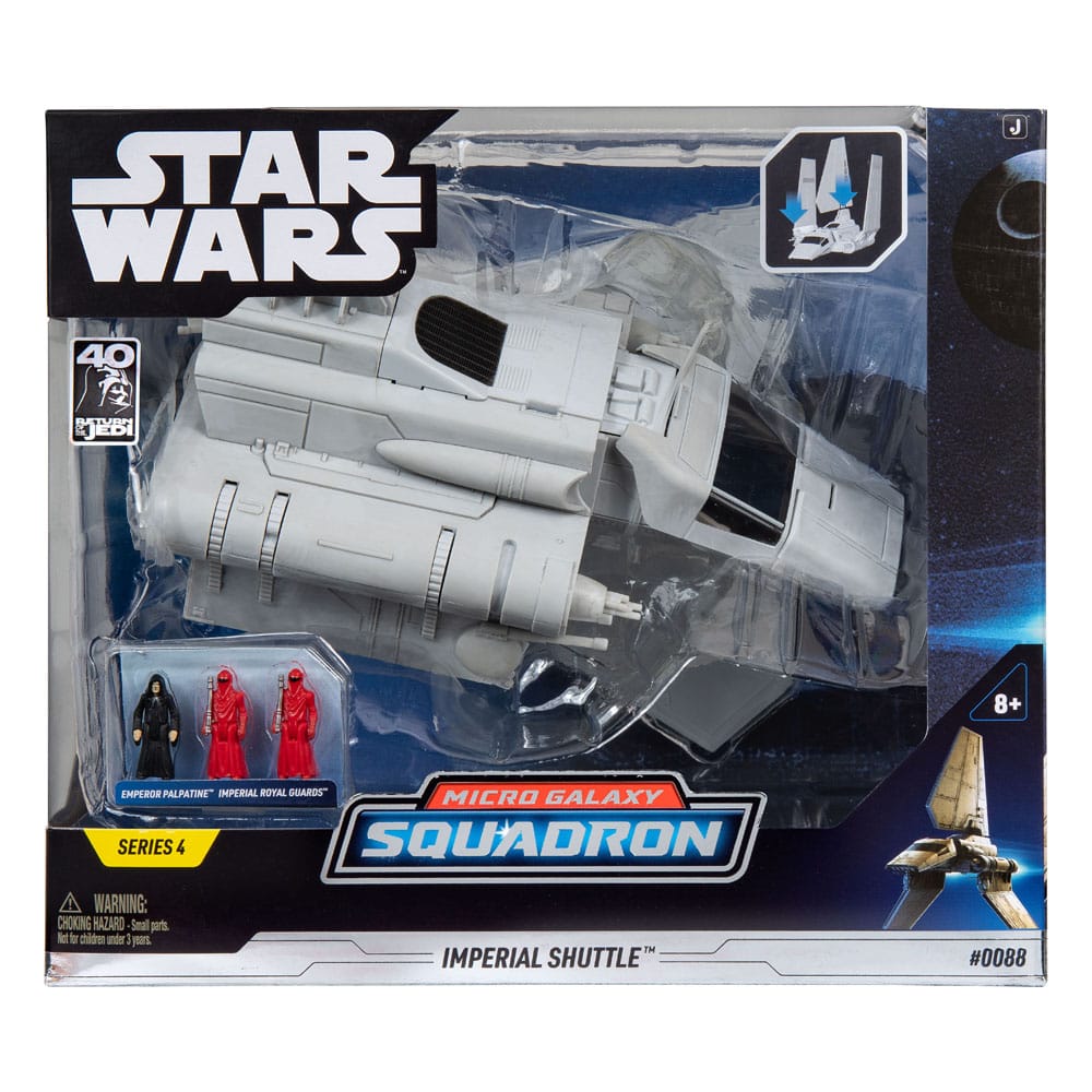 Star Wars Vehicle with Deluxe Armored Imperial Shuttle 20 cm Figure