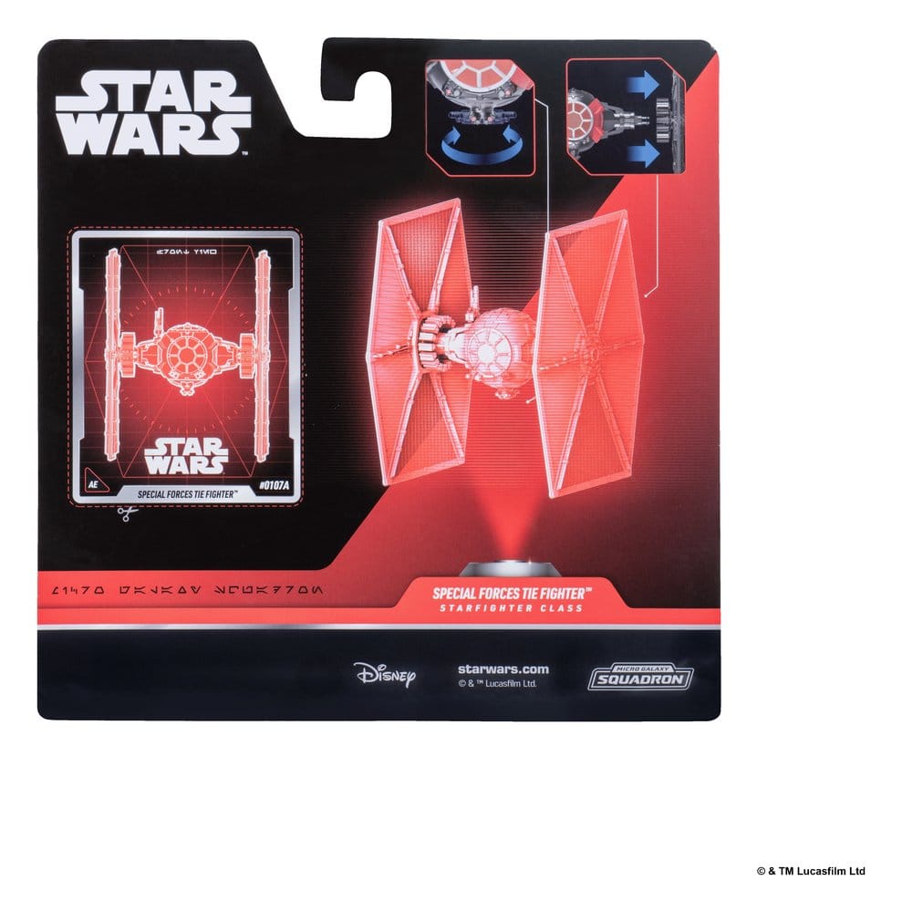 Star Wars Medium Vehicle & Figure Assortment Special Forces TIE Fighter & First Order TIE Pilot (Armada Edition)