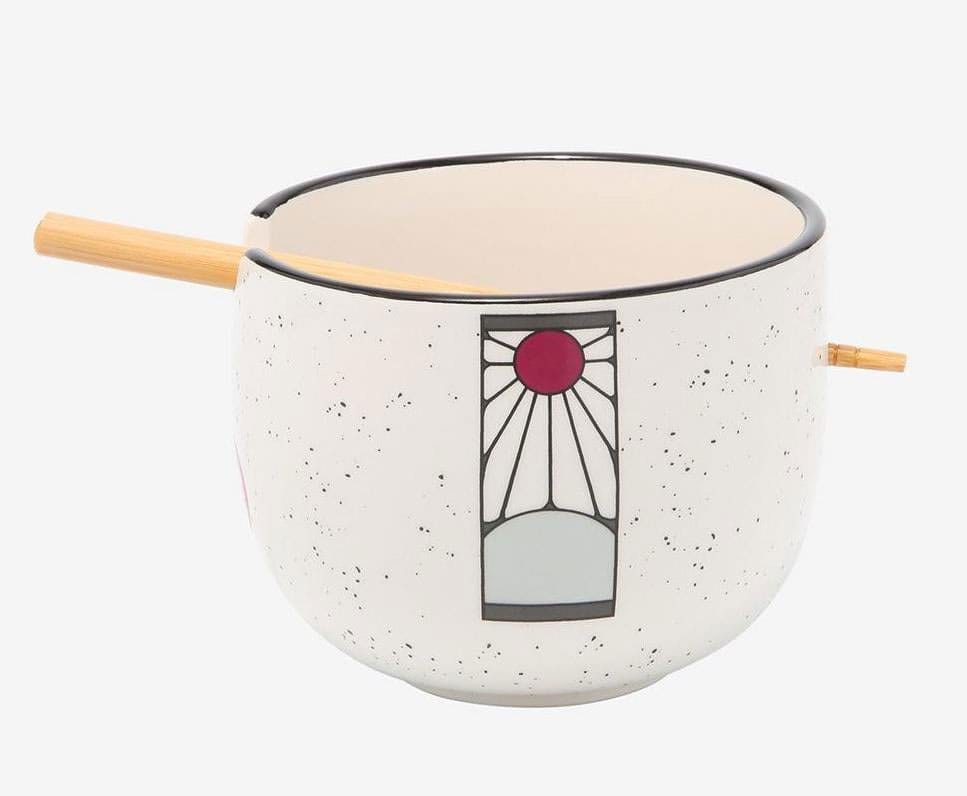 Demon Slayer Logo 414 ml Ramen Bowl with Chopsticks