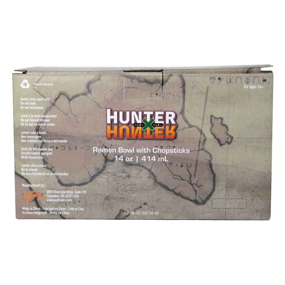 Hunter x Hunter 414 ml Ramen Bowl with Chopsticks