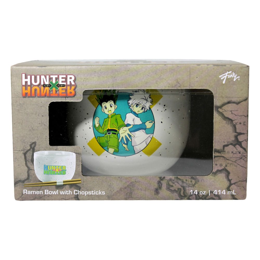Hunter x Hunter 414 ml Ramen Bowl with Chopsticks