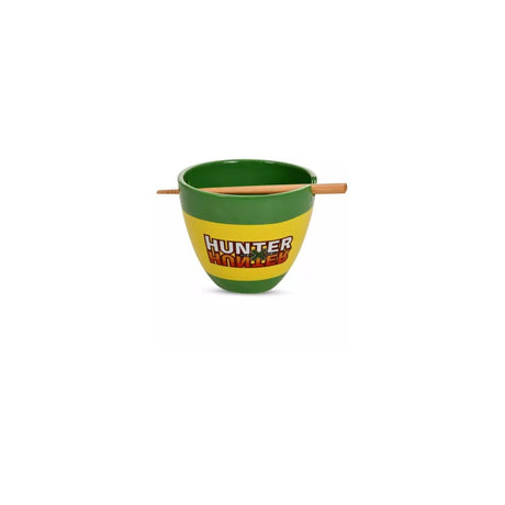 Hunter x Hunter Logo 473 ml Ramen Bowl with Chopsticks