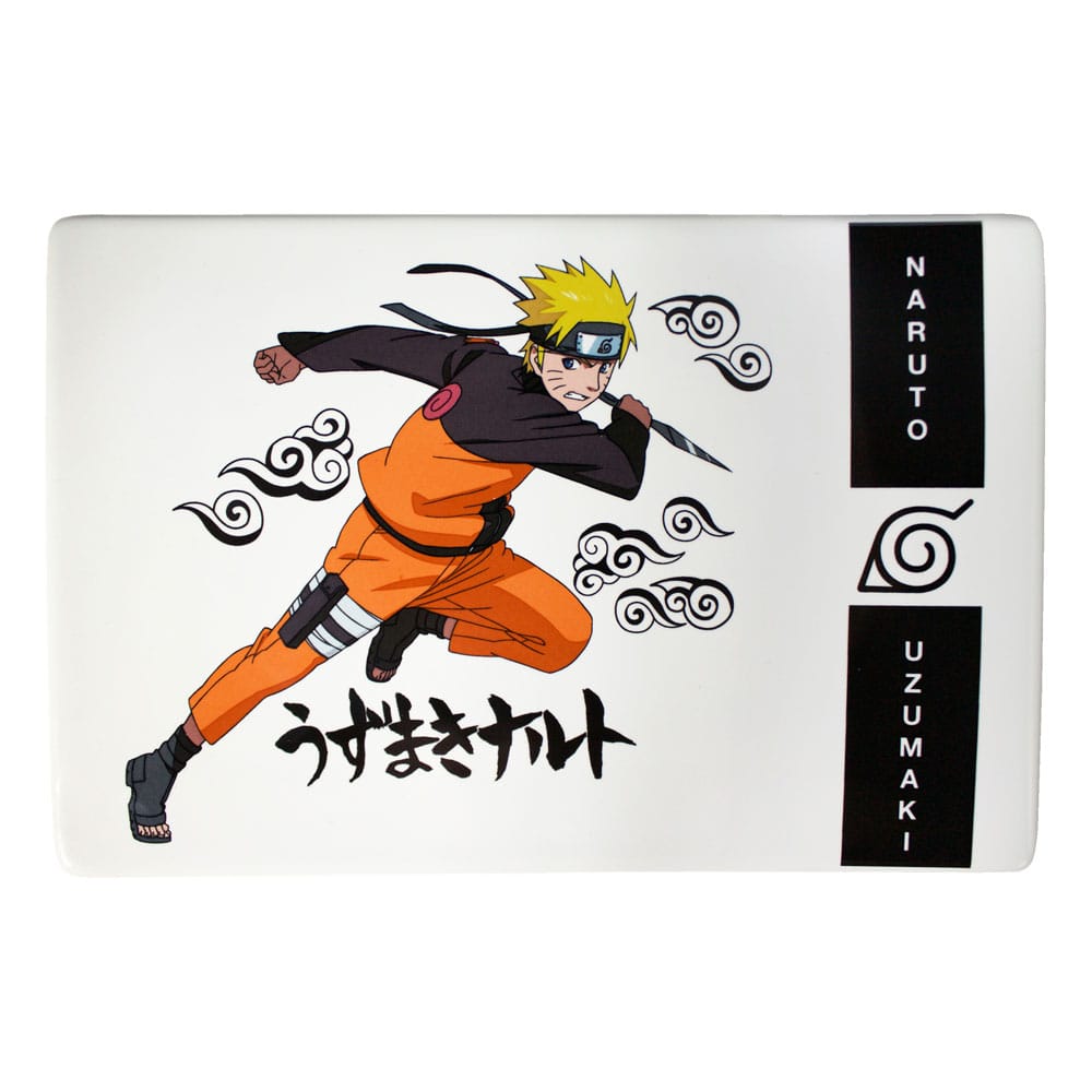Naruto Shippuden Naruto Uzumaki Ceramic Sushi Set with Chopsticks