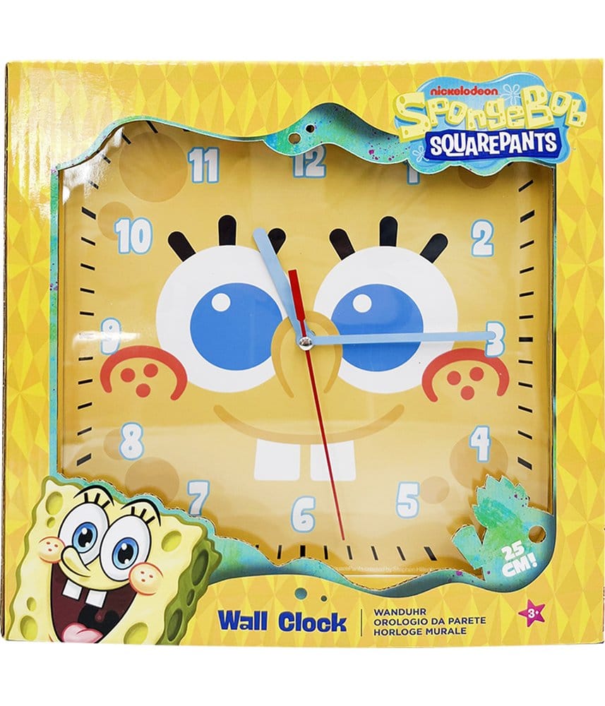Spongebob Wall Clock square Spongebob