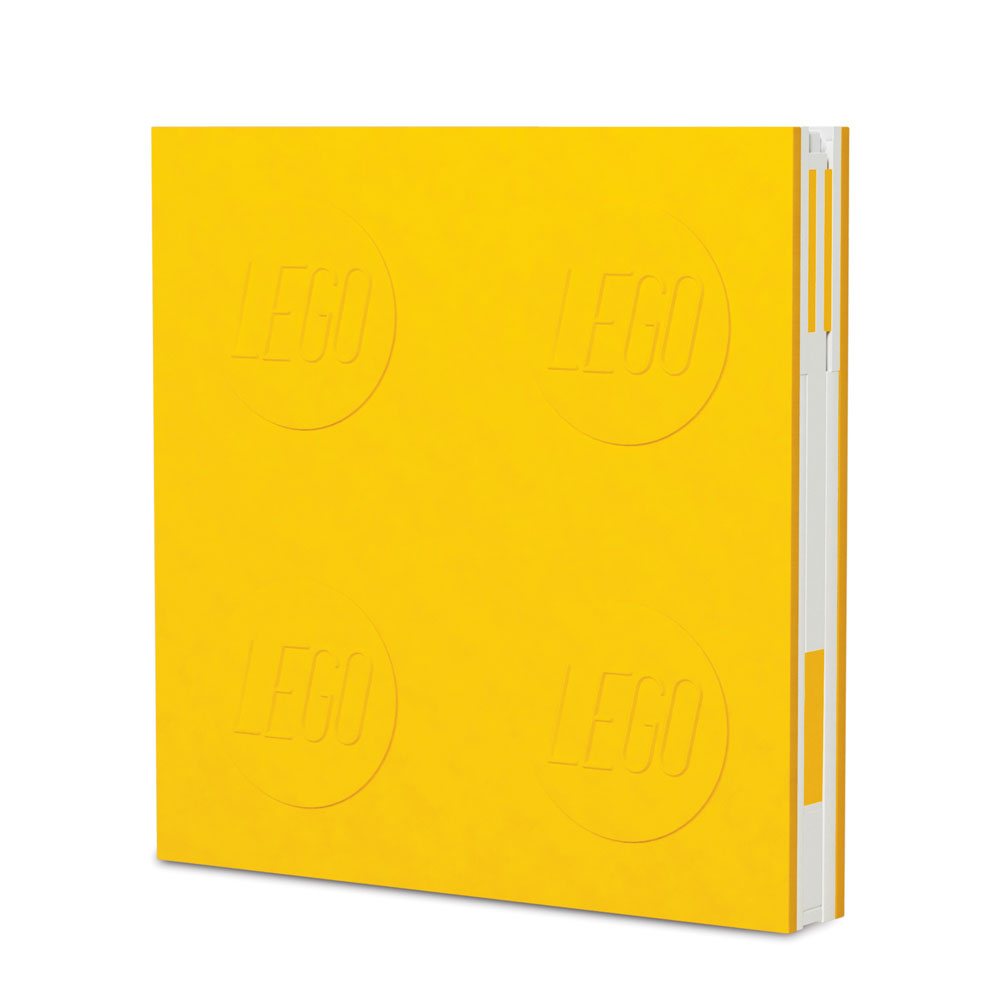 LEGO Yellow Notebook with Pen