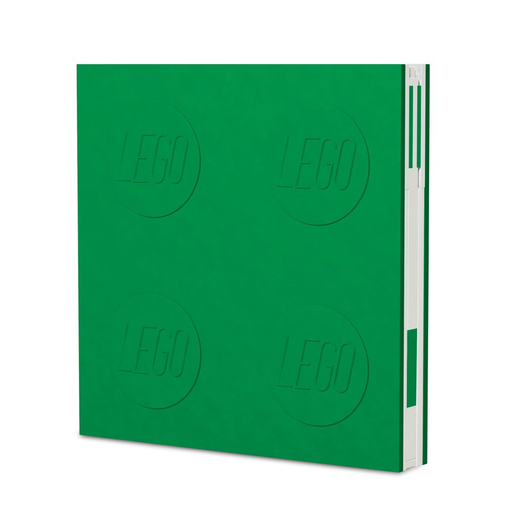 LEGO Green Notebook with Pen