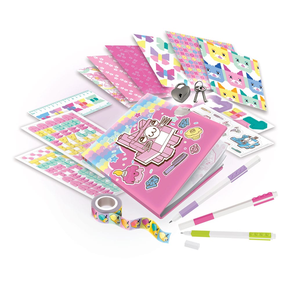 LEGO Cat Secret Diary Set with Lock