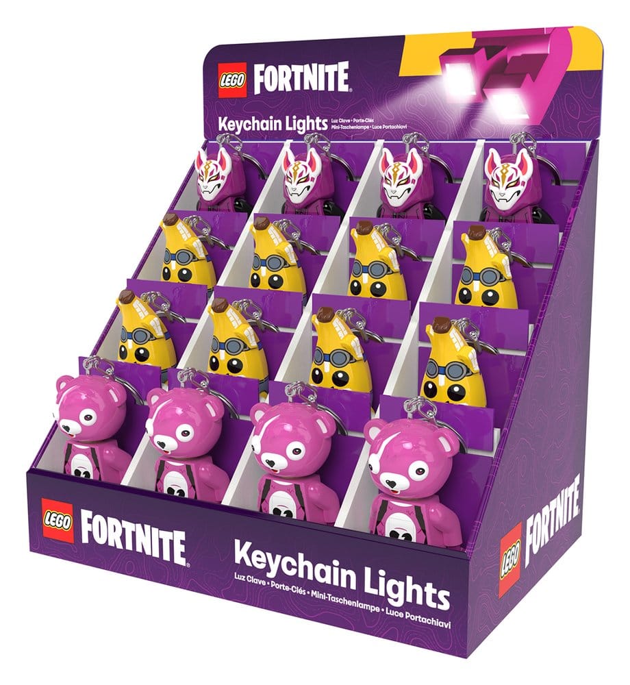 Lego Fortnite Light-Up Keychain Display (16)