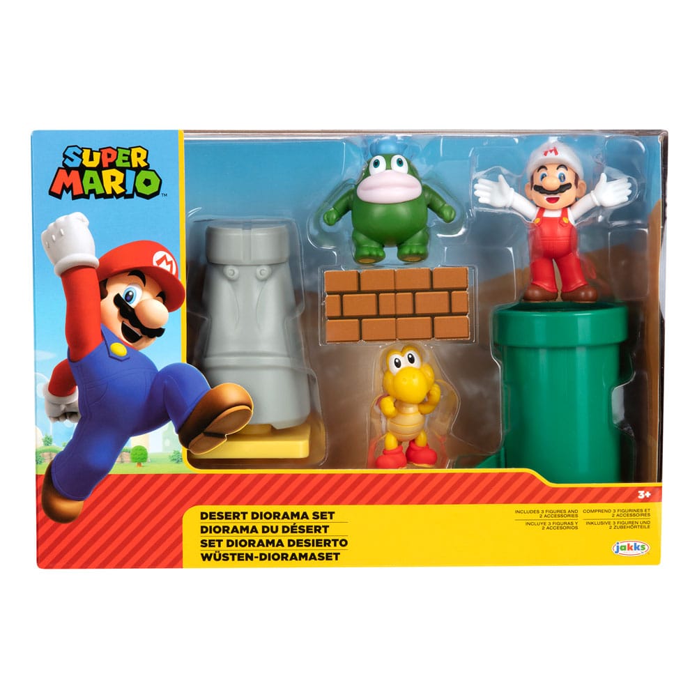 World of Nintendo Super Mario Desert Diorama Set