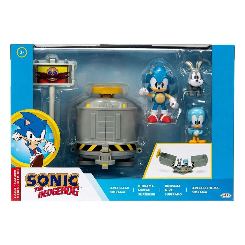 Sonic - The Hedgehog Level Clear 6 cm Diorama Playset