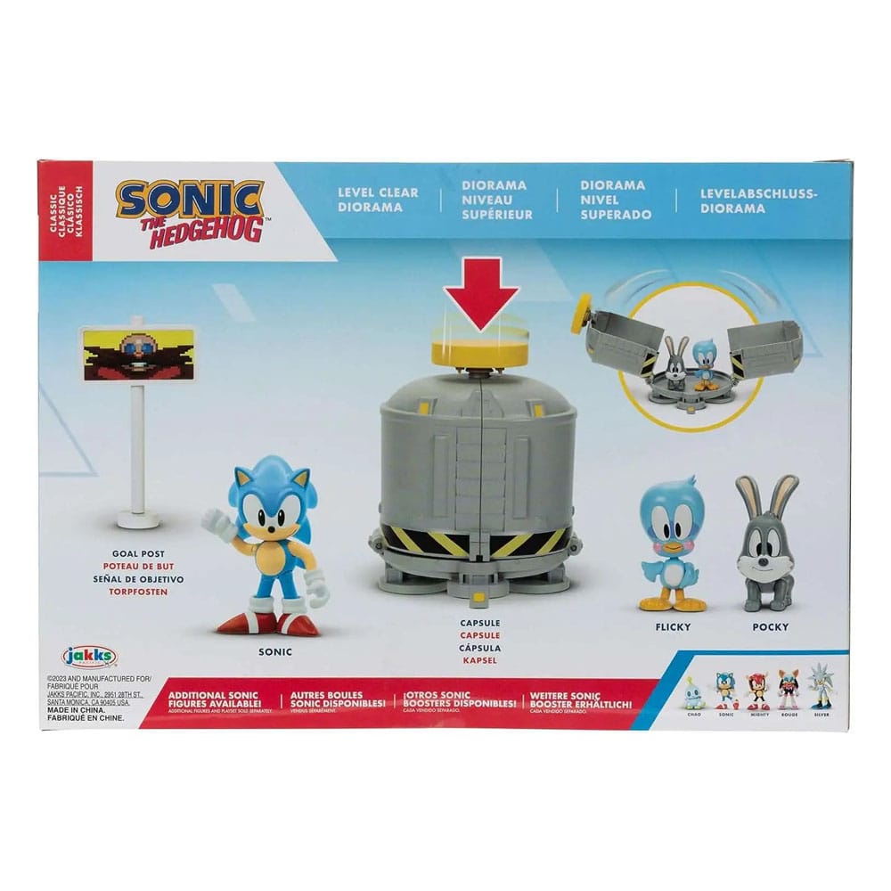 Sonic - The Hedgehog Level Clear 6 cm Diorama Playset