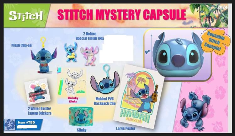 Lilo & Stitch Mystery Capsule Jumbo Gift Set