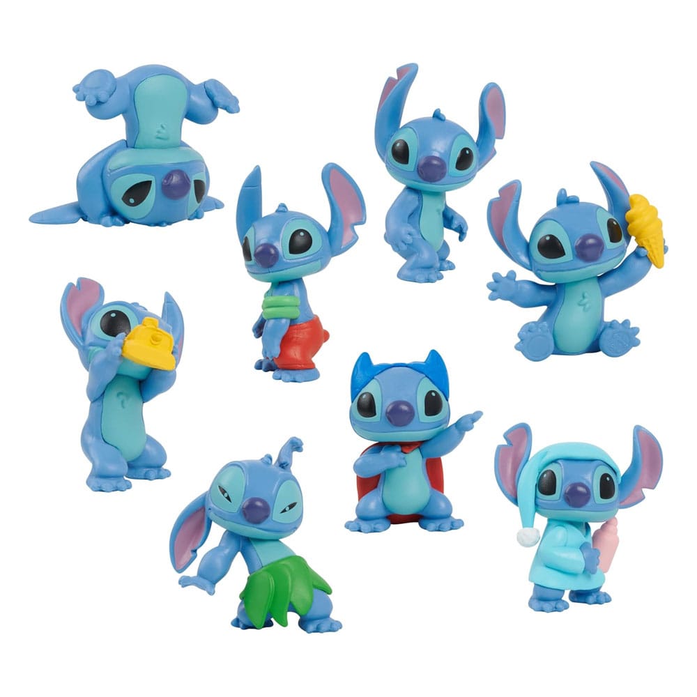 Lilo & Stitch: Stitch Collectible Figure Set 7 cm Mini Figure 8-Pack