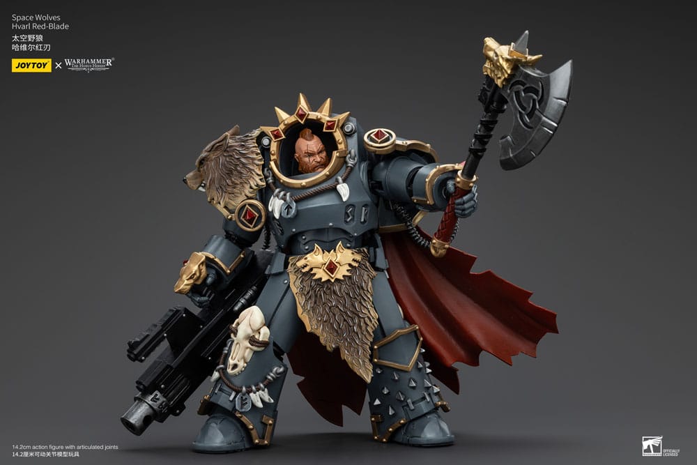 Warhammer The Horus Heresy Space Wolves Hvarl Red-Blade 14 cm 1/18 Action Figure