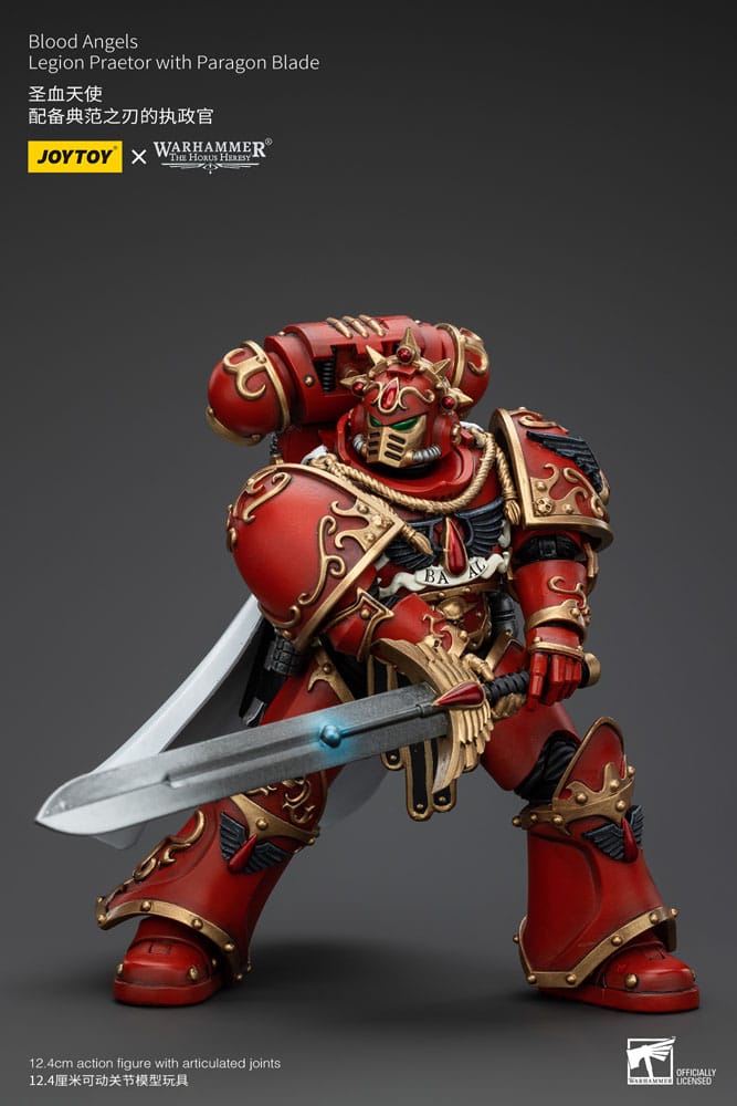 Warhammer The Horus Heresy Blood Angels Legion Praetor with Paragon Blade 13 cm 1/18 Action Figure