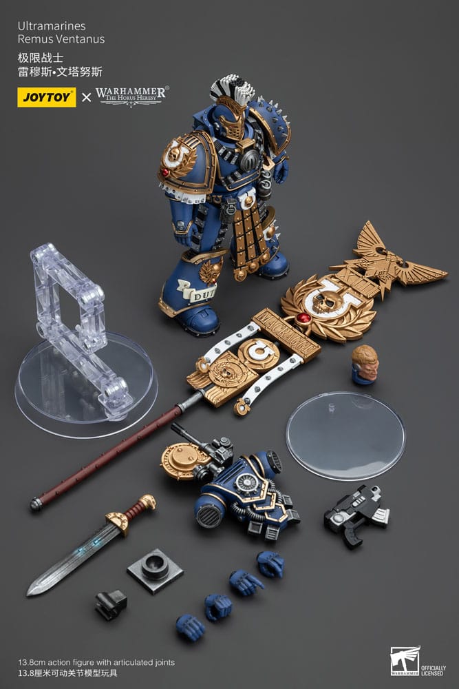 Warhammer The Horus Heresy Ultramarines Remus Ventanus 14 cm 1/18 Action Figure