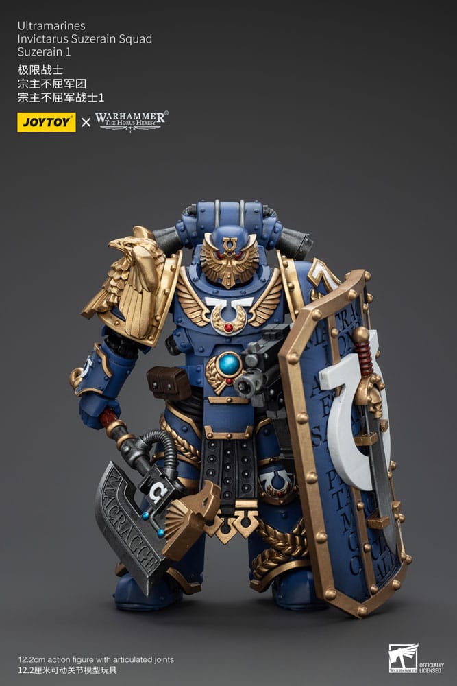 Warhammer The Horus Heresy Ultramarines Invictarus Suzerain Squad Suzerain 1 12 cm 1/18 Action Figure
