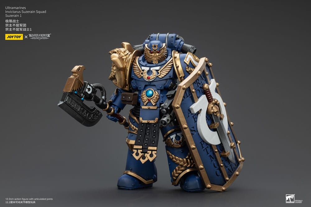 Warhammer The Horus Heresy Ultramarines Invictarus Suzerain Squad Suzerain 1 12 cm 1/18 Action Figure