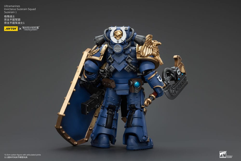 Warhammer The Horus Heresy Ultramarines Invictarus Suzerain Squad Suzerain 1 12 cm 1/18 Action Figure