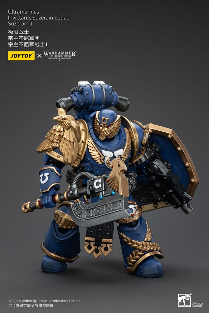 Warhammer The Horus Heresy Ultramarines Invictarus Suzerain Squad Suzerain 1 12 cm 1/18 Action Figure