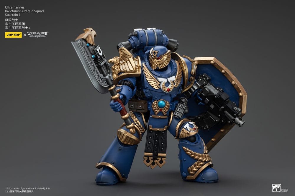 Warhammer The Horus Heresy Ultramarines Invictarus Suzerain Squad Suzerain 1 12 cm 1/18 Action Figure