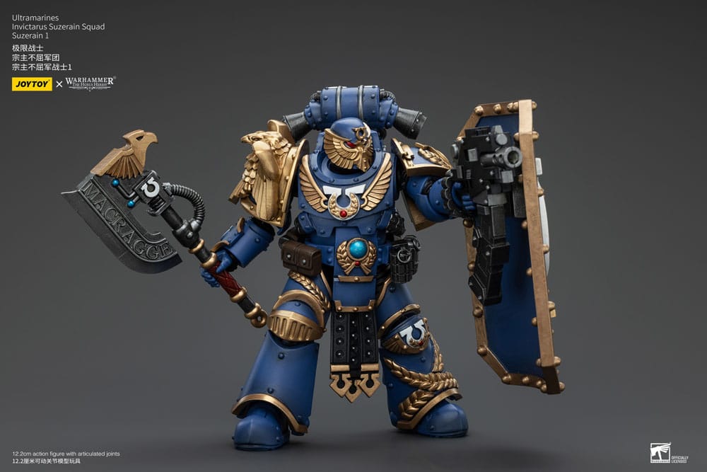 Warhammer The Horus Heresy Ultramarines Invictarus Suzerain Squad Suzerain 1 12 cm 1/18 Action Figure