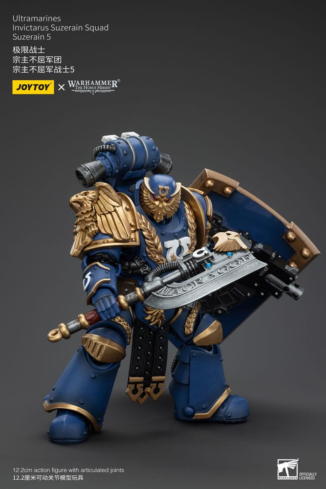 Warhammer The Horus Heresy Ultramarines Invictarus Suzerain Squad Suzerain 5 12 cm 1/18 Action Figure