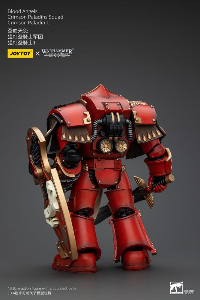 Warhammer The Horus Heresy Blood Angels Crimson Paladins Squad Crimson Paladin 1 14 cm 1/8 Action Figure