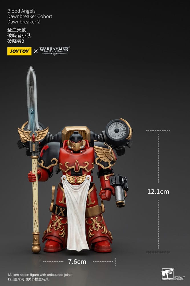Warhammer The Horus Heresy Blood Angels Dawnbreaker Cohort Dawnbreaker 2 13 cm 1/18 Action Figure