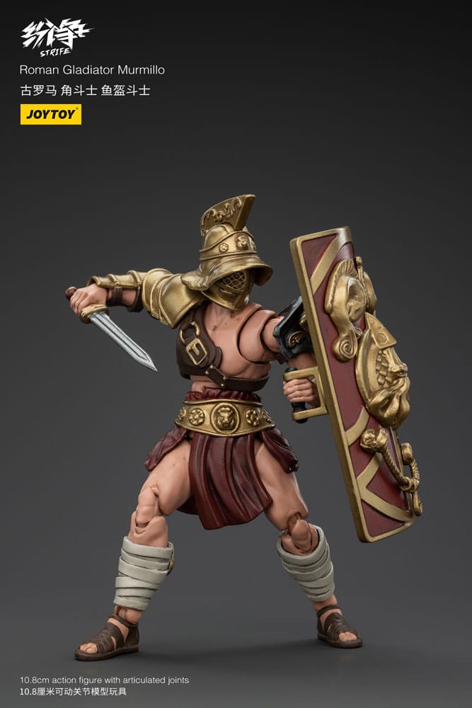 Strife Roman Gladiator Murmillo 11 cm 1/18 Action Figure