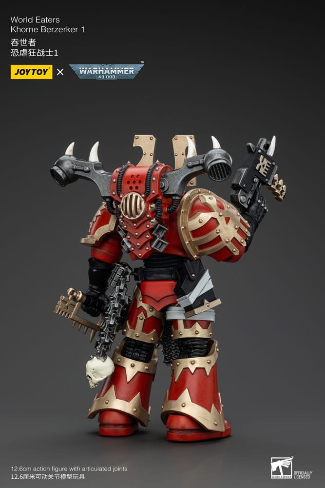Warhammer 40k World Eaters Khorne Berzerker 1 13 cm 1/18 Action Figure