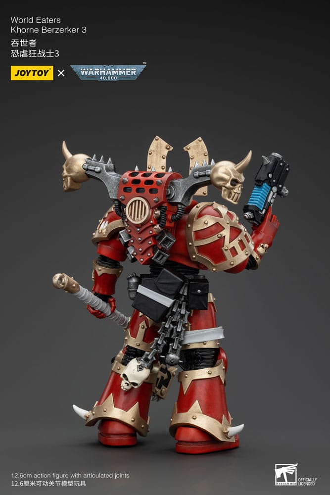 Warhammer 40k World Eaters Khorne Berzerker 3 13 cm 1/18 Action Figure