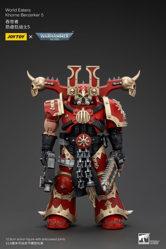 Warhammer 40k World Eaters Khorne Berzerker 5 13 cm 1/18 Action Figure