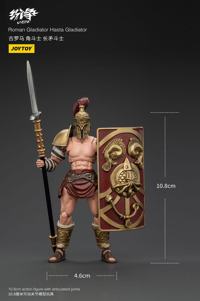 Strife Roman Gladiator Hasta Gladiator 11 cm 1/18 Action Figure