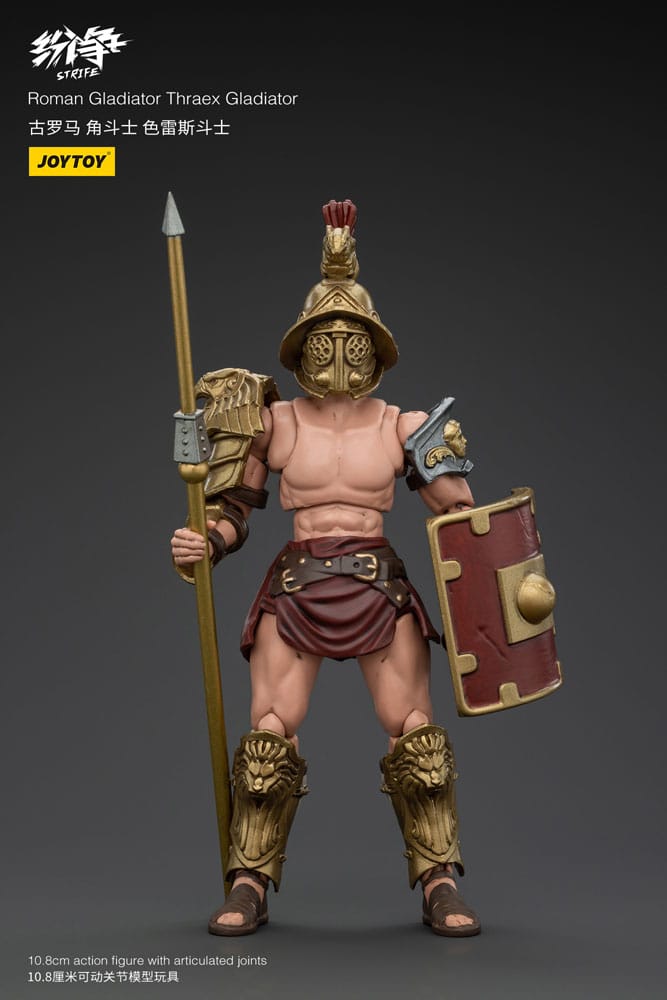 Strife Roman Gladiator Thraex Gladiator 11 cm 1/8 Action Figure