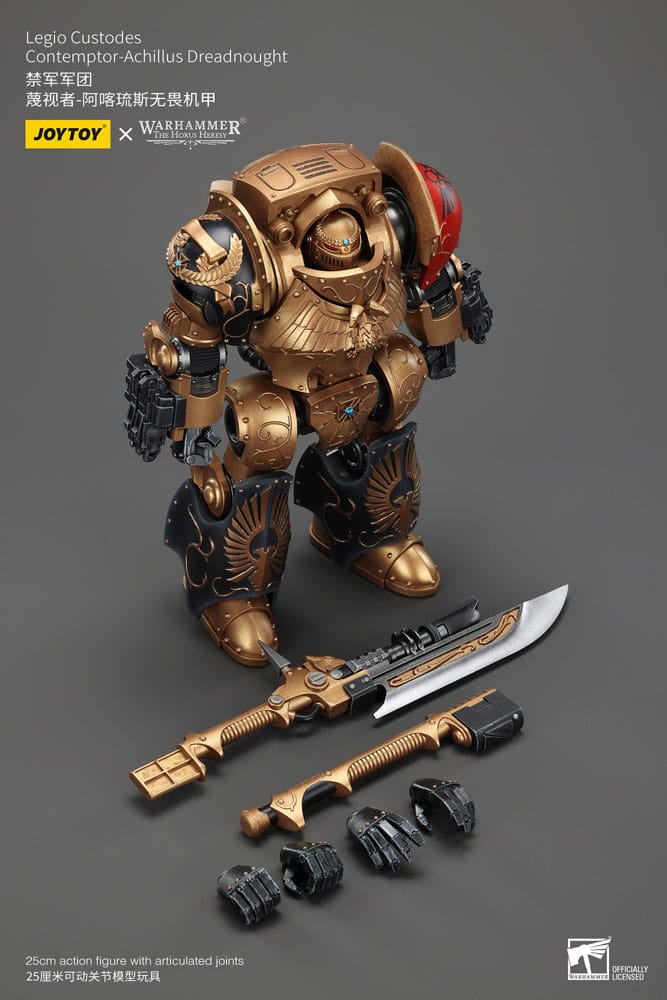 Warhammer The Horus Heresy Legio Custodes Contemptor-Achillus Dreadnought 25 cm Action Figure