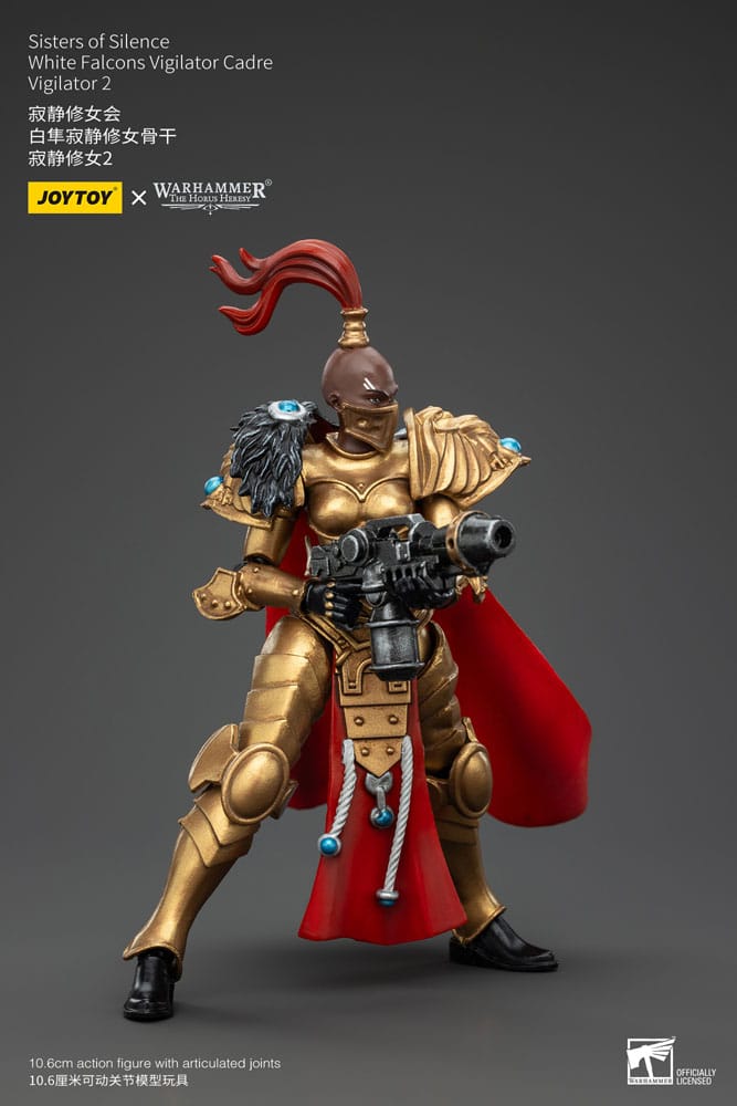 Warhammer The Horus Heresy Sisters of Silence White Falcons Vigilator Cadre Vigilator 2 19 cm Action Figure