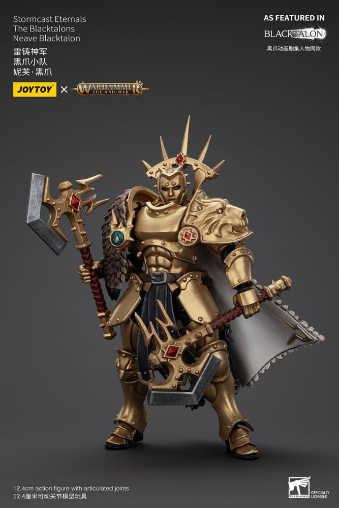 Warhammer Age of Sigmar Stormcast Eternals The Blacktalons Neave Blacktalon 20 cm Action Figure