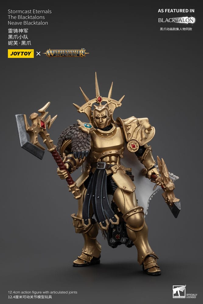 Warhammer Age of Sigmar Stormcast Eternals The Blacktalons Neave Blacktalon 20 cm Action Figure