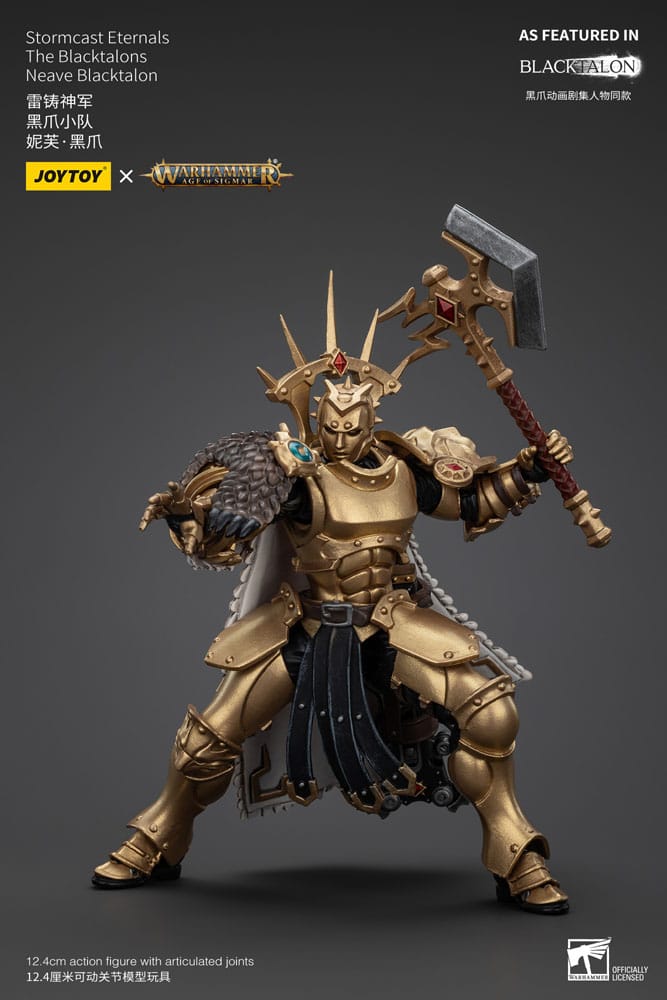 Warhammer Age of Sigmar Stormcast Eternals The Blacktalons Neave Blacktalon 20 cm Action Figure
