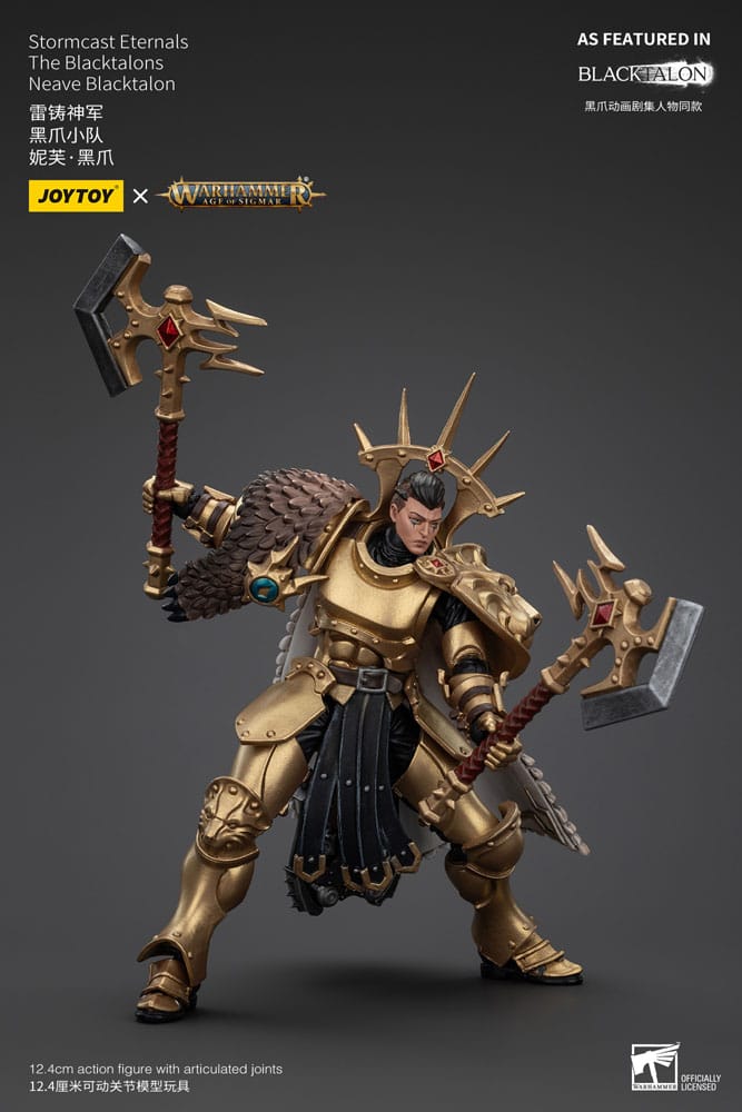Warhammer Age of Sigmar Stormcast Eternals The Blacktalons Neave Blacktalon 20 cm Action Figure