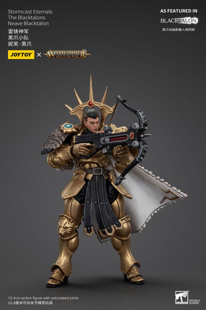 Warhammer Age of Sigmar Stormcast Eternals The Blacktalons Neave Blacktalon 20 cm Action Figure