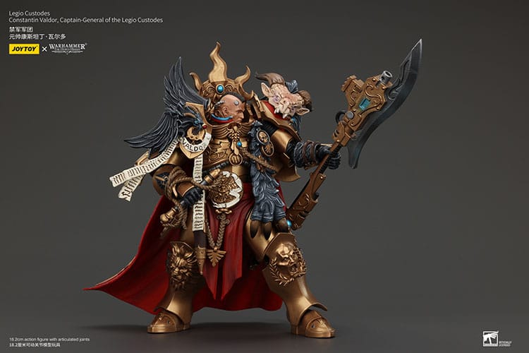 Warhammer The Horus Heresy Legio Custodes Constantin Valdor Captain-General of the Legio Custodes 25 cm Action Figure