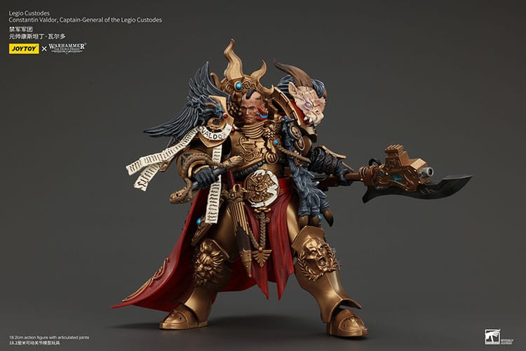 Warhammer The Horus Heresy Legio Custodes Constantin Valdor Captain-General of the Legio Custodes 25 cm Action Figure