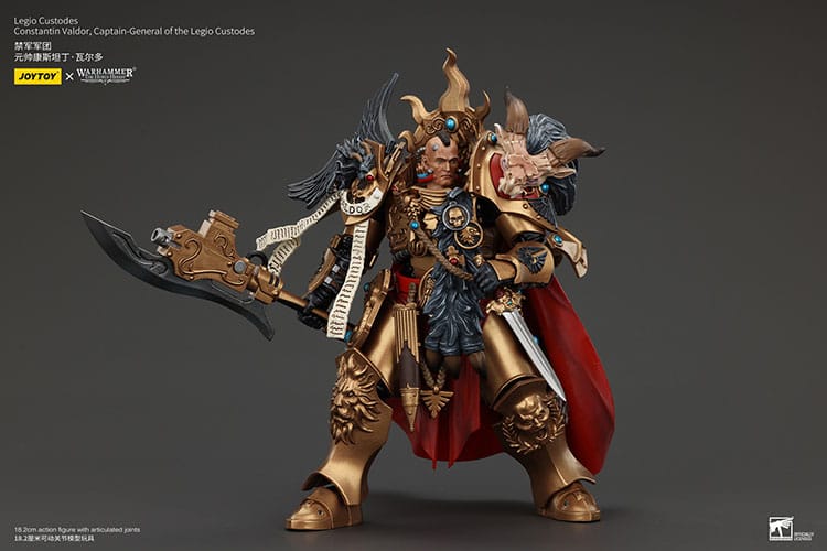 Warhammer The Horus Heresy Legio Custodes Constantin Valdor Captain-General of the Legio Custodes 25 cm Action Figure