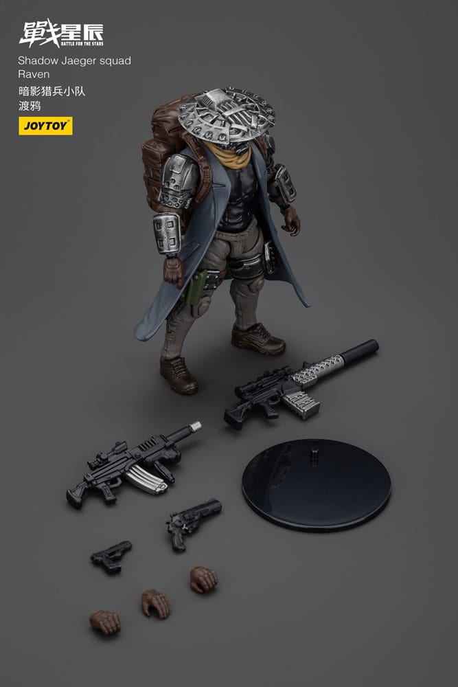 Battle For the Stars Shadow Jaeger Squad Raven 16 cm Action Figure
