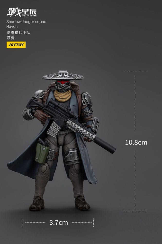 Battle For the Stars Shadow Jaeger Squad Raven 16 cm Action Figure