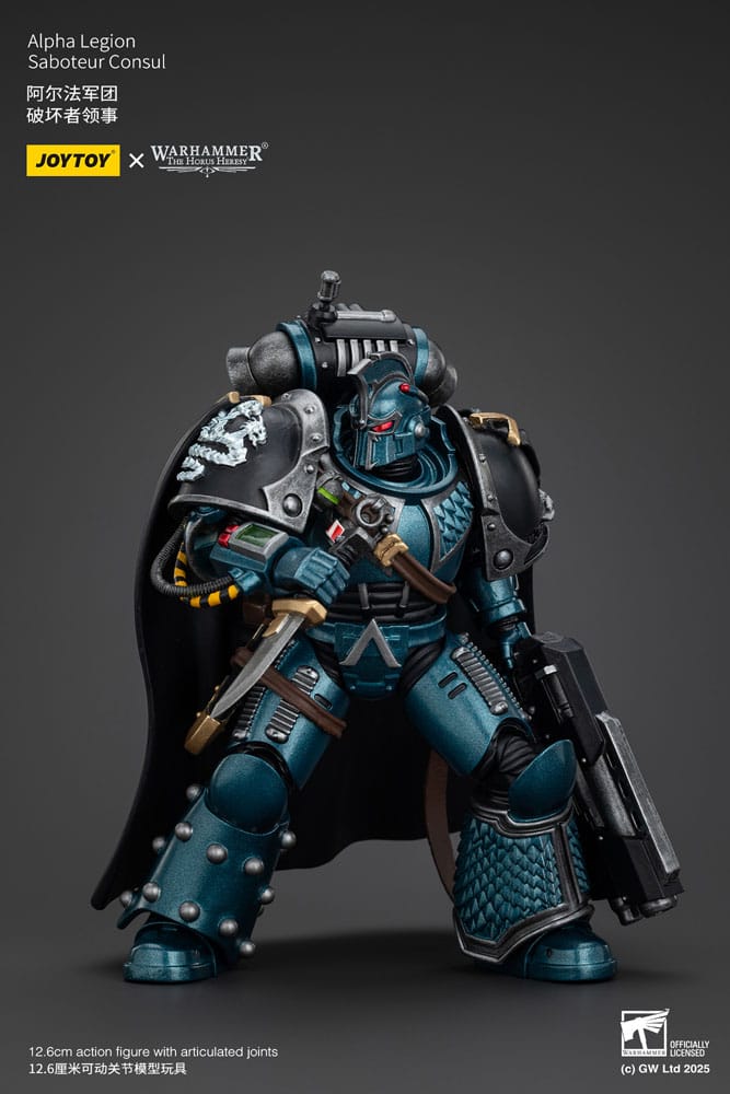 Warhammer The Horus Heresy Alpha Legion Saboteur Consul 20 cm Action Figure