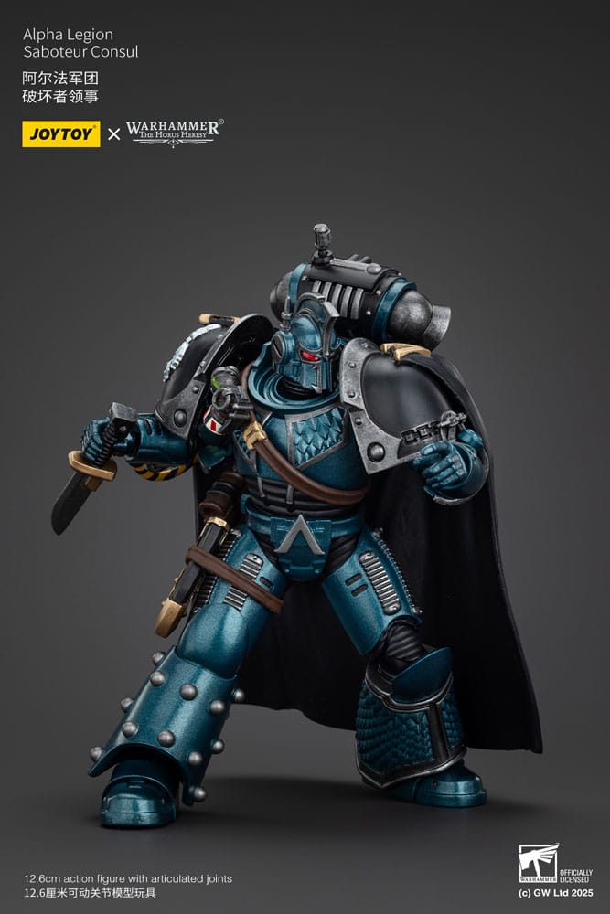 Warhammer The Horus Heresy Alpha Legion Saboteur Consul 20 cm Action Figure